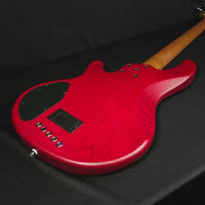 Lakland Skyline 55-02 Deluxe Satin Cherry Burst 5-String Bass image 16
