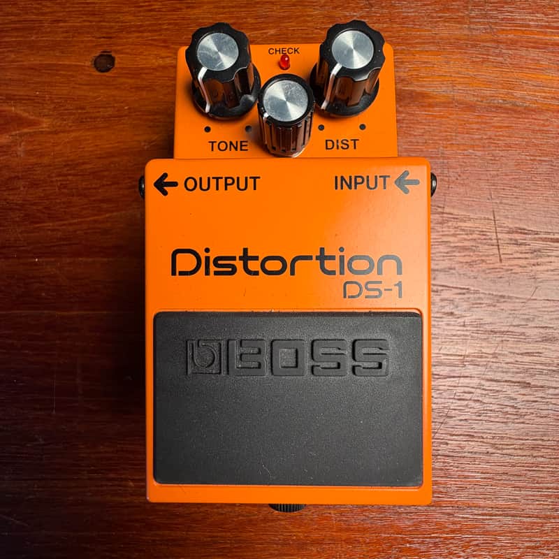 Boss DS-1 Distortion (Silver Label) 1994 - Present - Orange image 1