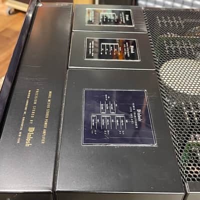 McIntosh MC2105 105-Watt Stereo Solid State Power Amplifier 1967 - 1978 - Black image 13
