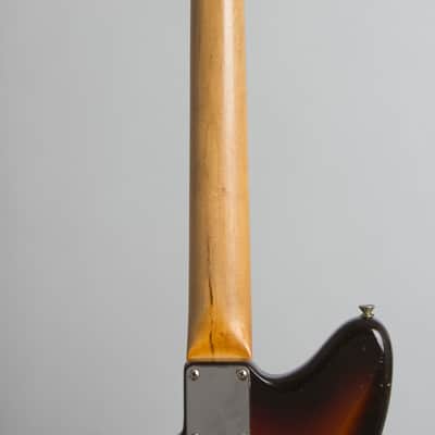 Fender  Jazzmaster Solid Body Electric Guitar (1960), ser. #47491, original brown tolex hard shell case. image 9