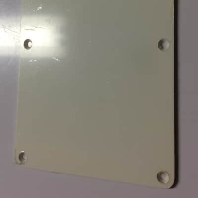 Stratocaster Style Back Plate Parchment image 2