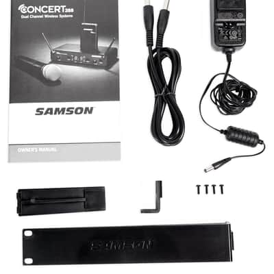 Samson Concert 288 All-In-One UHF Beltpack Lavalier Headset Wireless Mic System image 10