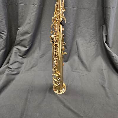 Belcrest Bb Soprano Saxophone - Lacquered Brass w/ case image 4