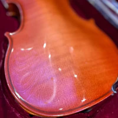 Strunal SchÃ¶nbach Stradivarious 4/4 Violin - Golden Brown SV-160 image 14
