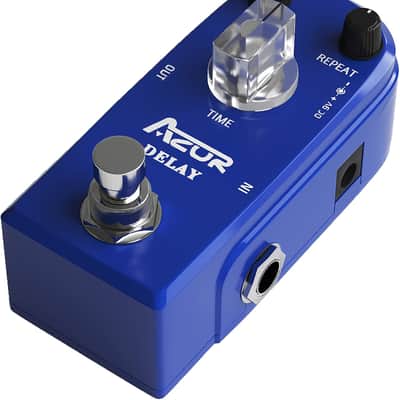 AZOR Reverb Delay Effect Pedal Spring Reverb Vintage Delay image 5