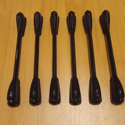 Tama Tom Tuning Lug  Set 6pc - 13 - 14" Tama (Superstar) (MCHL13T) 2002-2011 - Black 🖤 image 2