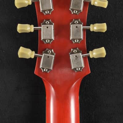 Eastman T64/V-RD Thinline Bigsby Antique Varnish Red Finish image 7
