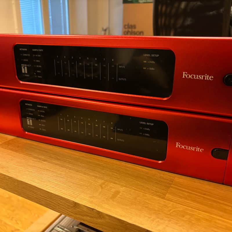 2013 Focusrite Rednet 1 Red