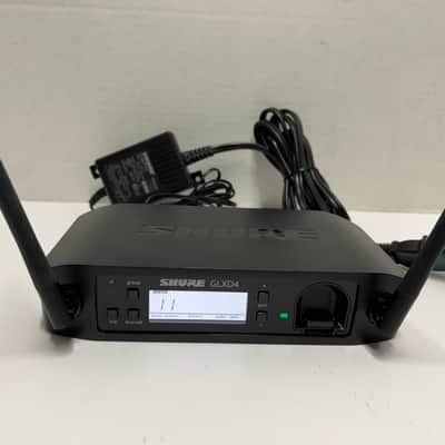 Shure GLXD4=-Z2 GLXD4 Digital Wireless Receiver with Shure PS42US AC Adapter Power Supply for GLXD GLX-D GLXD14 Vocal Mic Guitar Instrument Systems 2400-2483.5MHz image 3