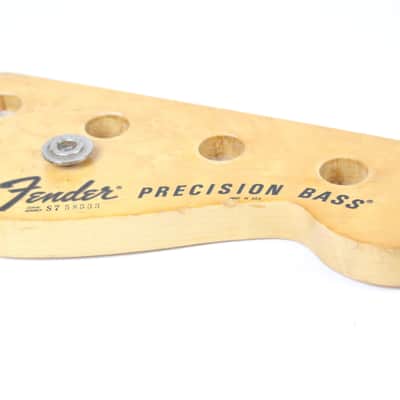 1976-1977 Vintage Fender Precision Bass ~Birds Eye Maple~ Rosewood Fretboard 4-Bolt NECK PBass 1970s USA image 15