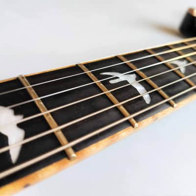 (made in Ukraine) Avaks Custom 22 inspired Double Cut '2009 Charcoal w/case image 7