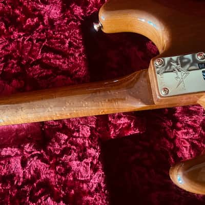 Mint Fender Custom Shop Artisan Pale Moon Ebony Strat Roasted AAA Birdseye Neck Ebony Board image 17