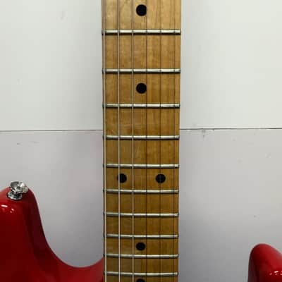 Vintage 1983 Peavey T-15 Short Scale Electric Guitar with Peavey Case Amplifier image 7
