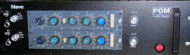 Neve 31102 Modules in POM Rack 1970's image 1