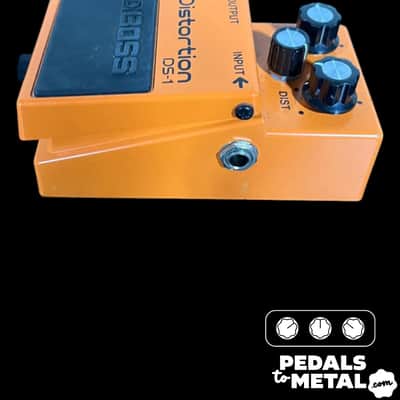 Boss DS-1 Distortion (Silver Label) 1994 - Present - Orange X14027 image 5
