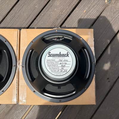 Scumback S75-PVC-16-65 16 Ohm 65W Alnico 12” guitar speaker PAIR 2024 image 3