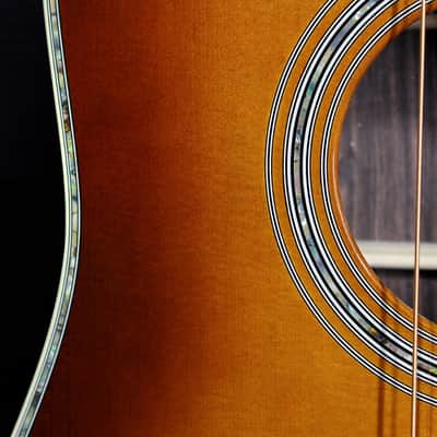 Martin  D-41 1933 Ambertone Rosewood / Spruce Dreadnought Acoustic Guitar image 8