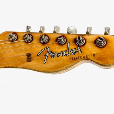 Fender Telecaster Custom 60 Super Heavy Relic Custom Shop 2022 Black image 12