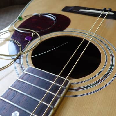 Acoustic W92 WOODS pro standard guitar, with full set up on new strings image 1