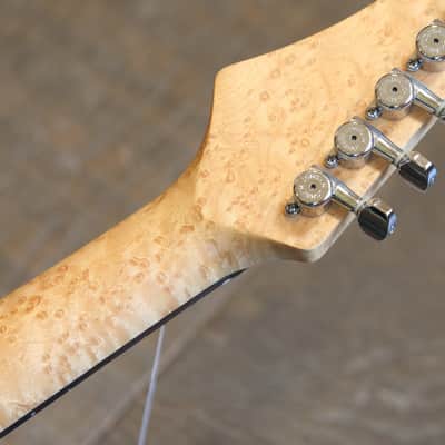 2013 Chris Campbell Custom Shop Super Strat Owned & Played by Fish Electric Guitar Grey Quilt + OHSC image 18