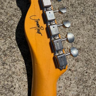 Fender Jimmy Page MIRROR Telecaster NECK + TUNERS Tele USA Rosewood Oval C image 3