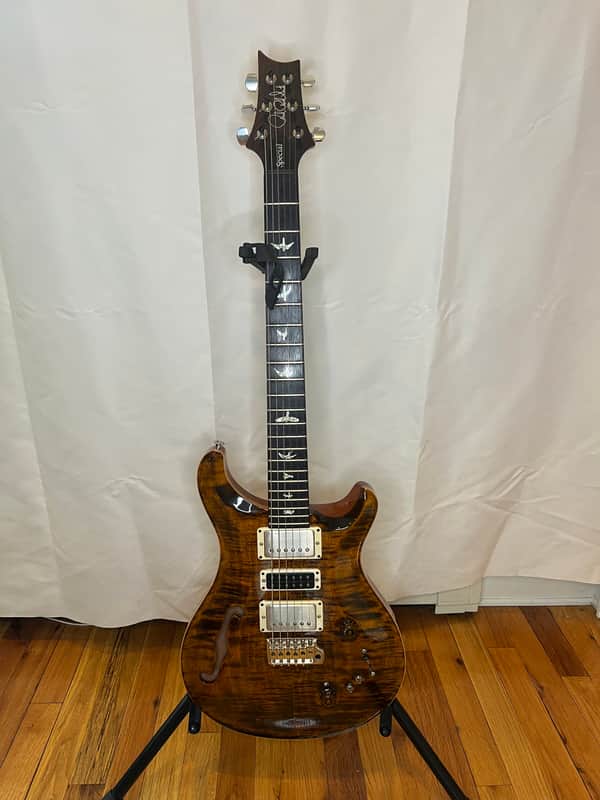 PRS Special 22 Semi-Hollow Limited Edition 10-Top 2018 - 2019 - Orange Tiger image 1
