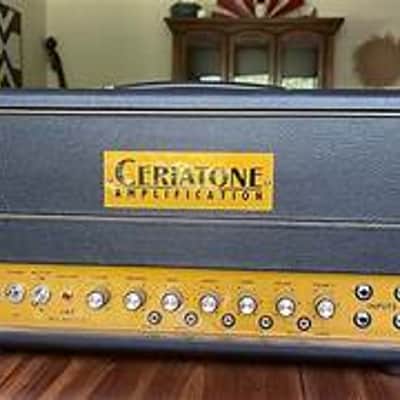 CERIATONE Plexi51 Small Chassis Amp Head Cover ocher vinyl cover diamond waterproof image 3