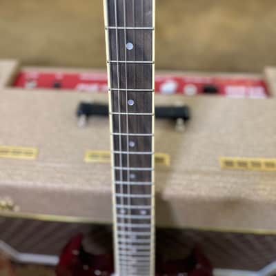 SX Guitars SE4SK TWR (SG Style) Pack Wine Red image 4