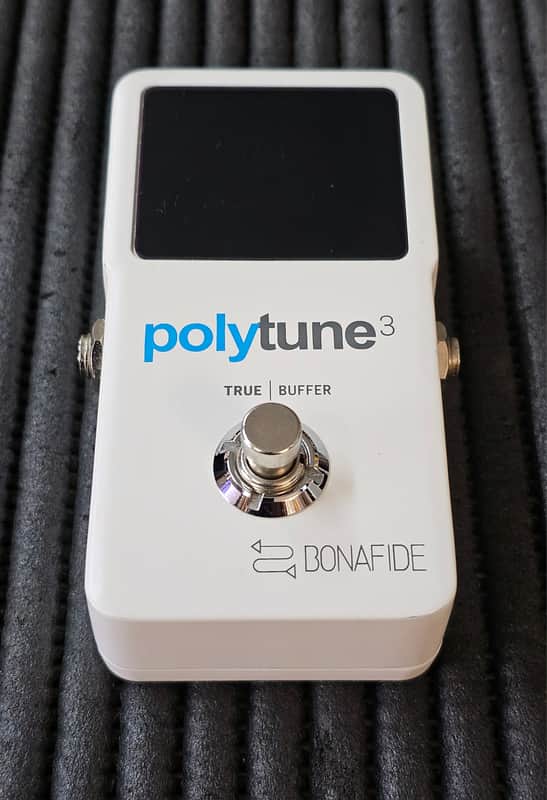 TC Electronic Polytune 3 Polyphonic Tuner Pedal 2017 - Present - White image 1