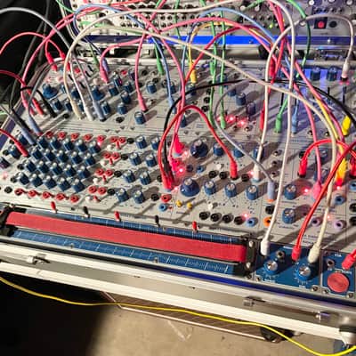 Buchla Tiptop 200t series with BPNYC ZERO Halliburton Eurorack Modular Travel Case 7U #3 image 18