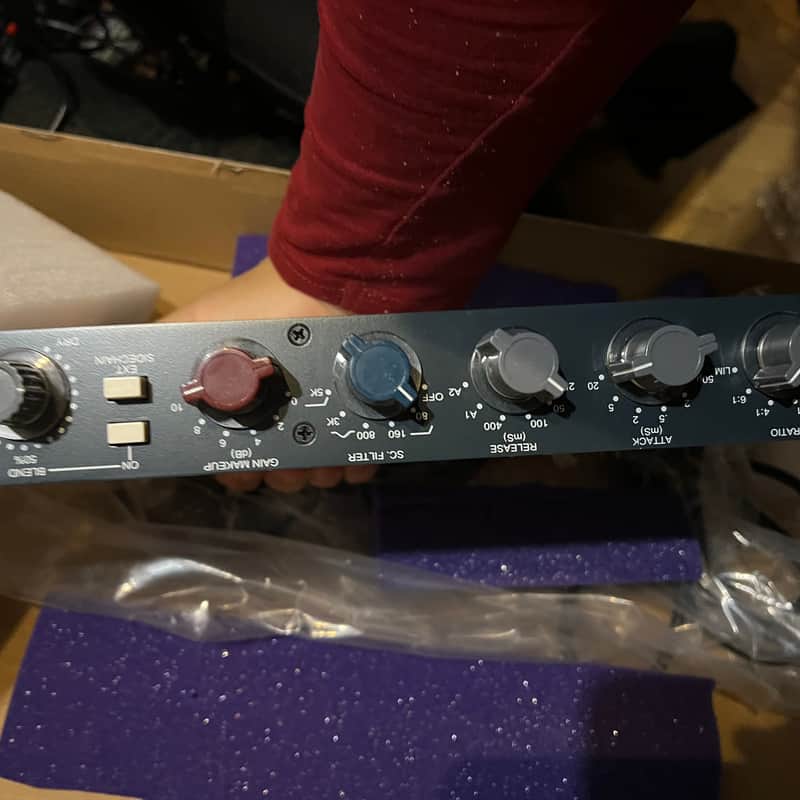 2024 Heritage Audio Successor Stereo Bus Compressor Blue