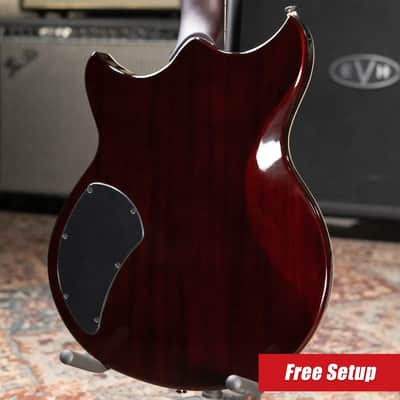 Yamaha RS02CB Chris Buck Signature Revstar Electric Guitar - Honey Gold with Gig Bag image 2