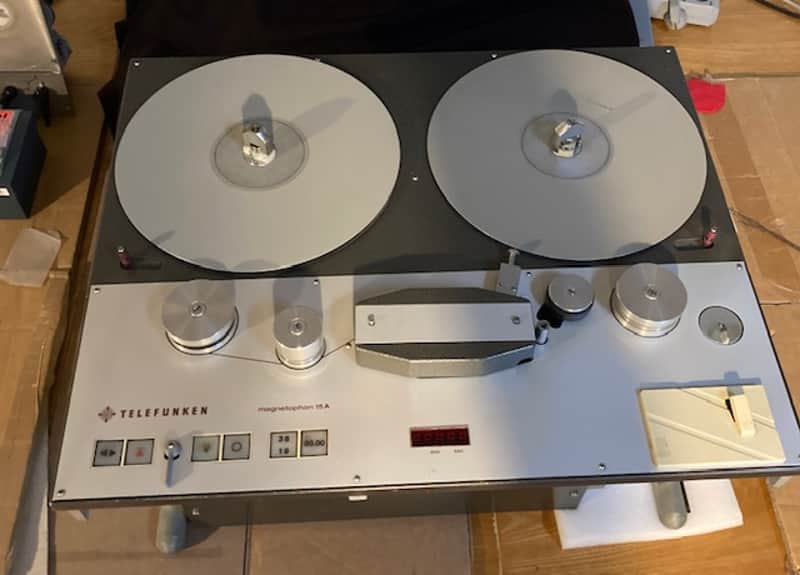 Telefunken M15A - 1/4" Tape Recorder Broadcast - Serviced Read Description image 1