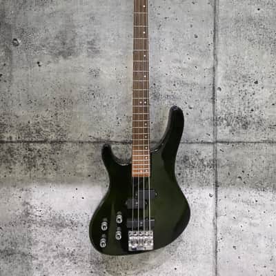 Washburn Pro XB200 Lefty Electric Bass Guitar - Translucent Green image 1