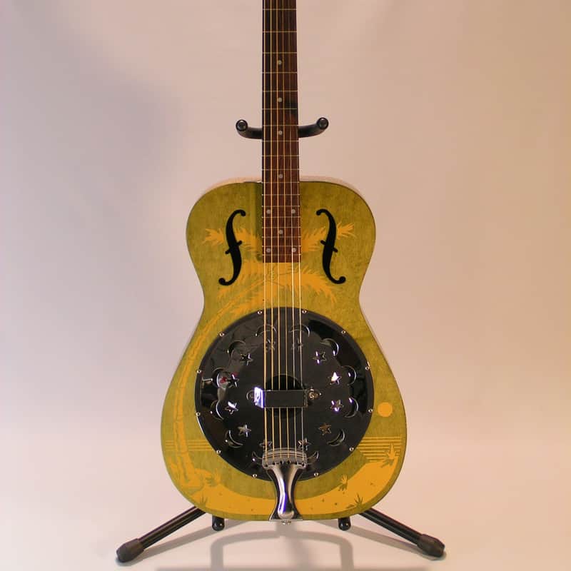 1987 Dobro Hula Blues Hawain scene