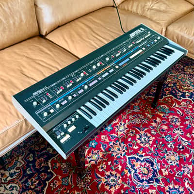 Roland Jupiter 6 c 1983 original vintage analog poly synth MIJ Japan image 4