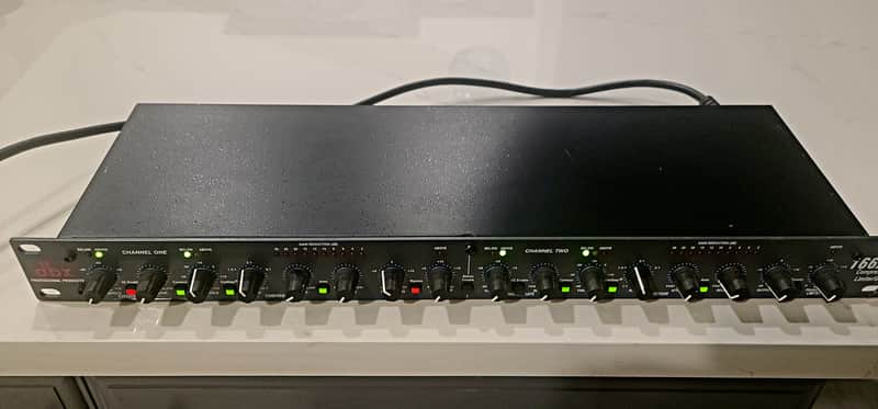 dbx 166XL Stereo Compressor / Limiter / Gate | Reverb