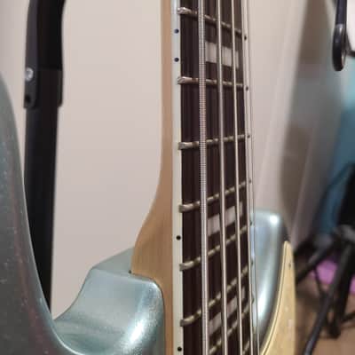 Sire 2nd Generation Marcus Miller V7 LPB Alder 5-String with Ebony Fretboard 2019 - Lake Placid Blue image 8
