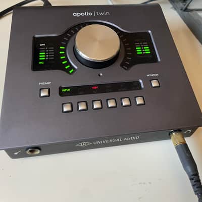 Universal Audio Apollo Twin DUO MKII Thunderbolt Audio Interface 2019 - Present - Dark Grey image 9