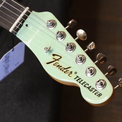 2019 Fender FSR Thinline Telecaster Semi-Hollow Electric Guitar Surf Green + COA OHSC image 12
