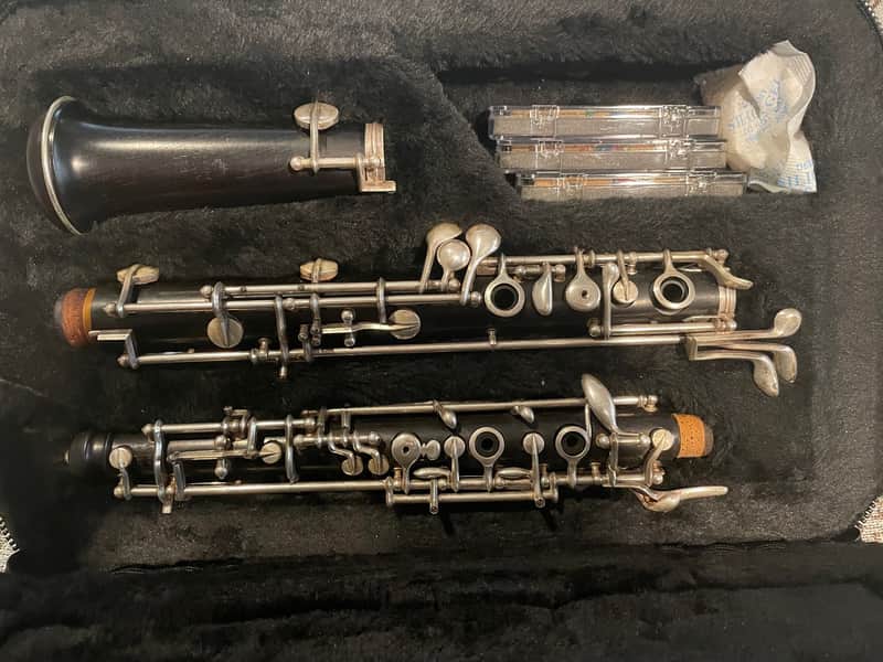 Oboe Cabart A Paris mid 1970 - Ebony