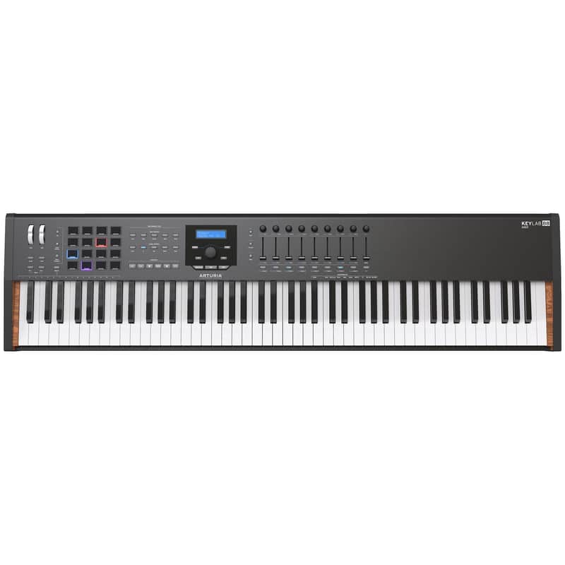 Arturia KeyLab 88 MkII Pro 88-Key Keyboard Controller - Black Edition image 1