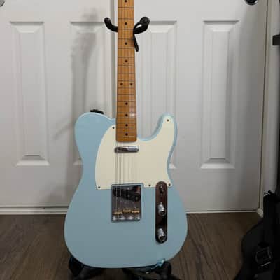 Fender Vintera '50s Telecaster with Maple Fretboard 2019 - 2023 - Sonic Blue image 1