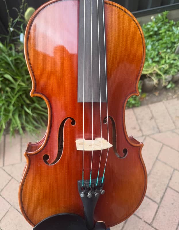 Ernst Heinrich Roth #54 16” viola 2003 one piece back image 1