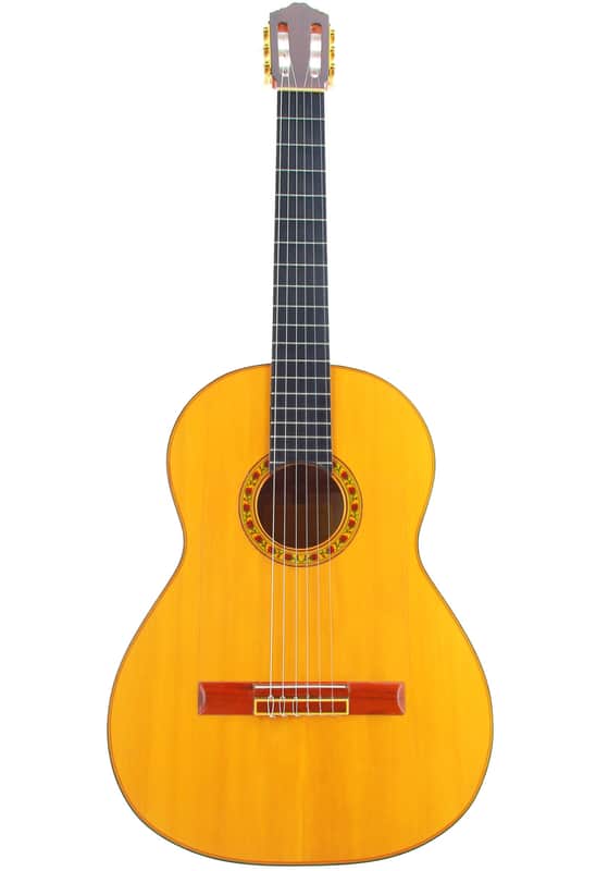 Juan Estruch 1972 "yellow label" flamenco guitar - great sound, nice condition ... + video! image 1