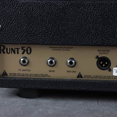Friedman Runt 50 Guitar Amp Head **COLLECTION ONLY** - 2nd Hand image 8