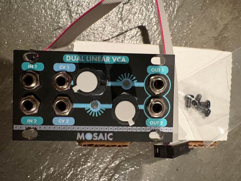 Mosaic Dual Linear VCA 1U (Intellijel Format) - Black image 1