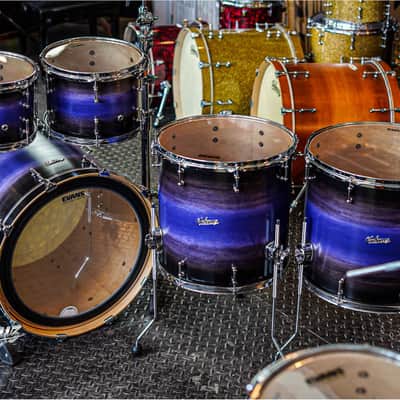 Polmuz Maple Model 1 - 22/10/12/16/18 - Artist Blue to black Fade image 4
