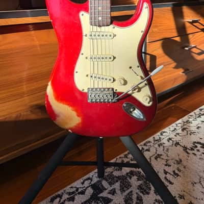 1966 Fender Stratocaster - Candy Apple Red image 2