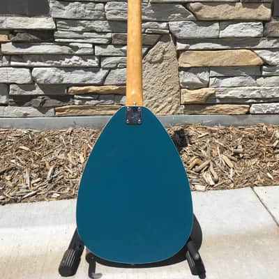 Teisco Crescendo 1960's Blue/Sparkle Teardrop Vintage - Rare image 8